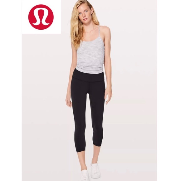 🔴🛑 SOLD🔴 Lululemon Align HR Crop 21” Leggings- Size 12 NWT - Picture 2 of 10
